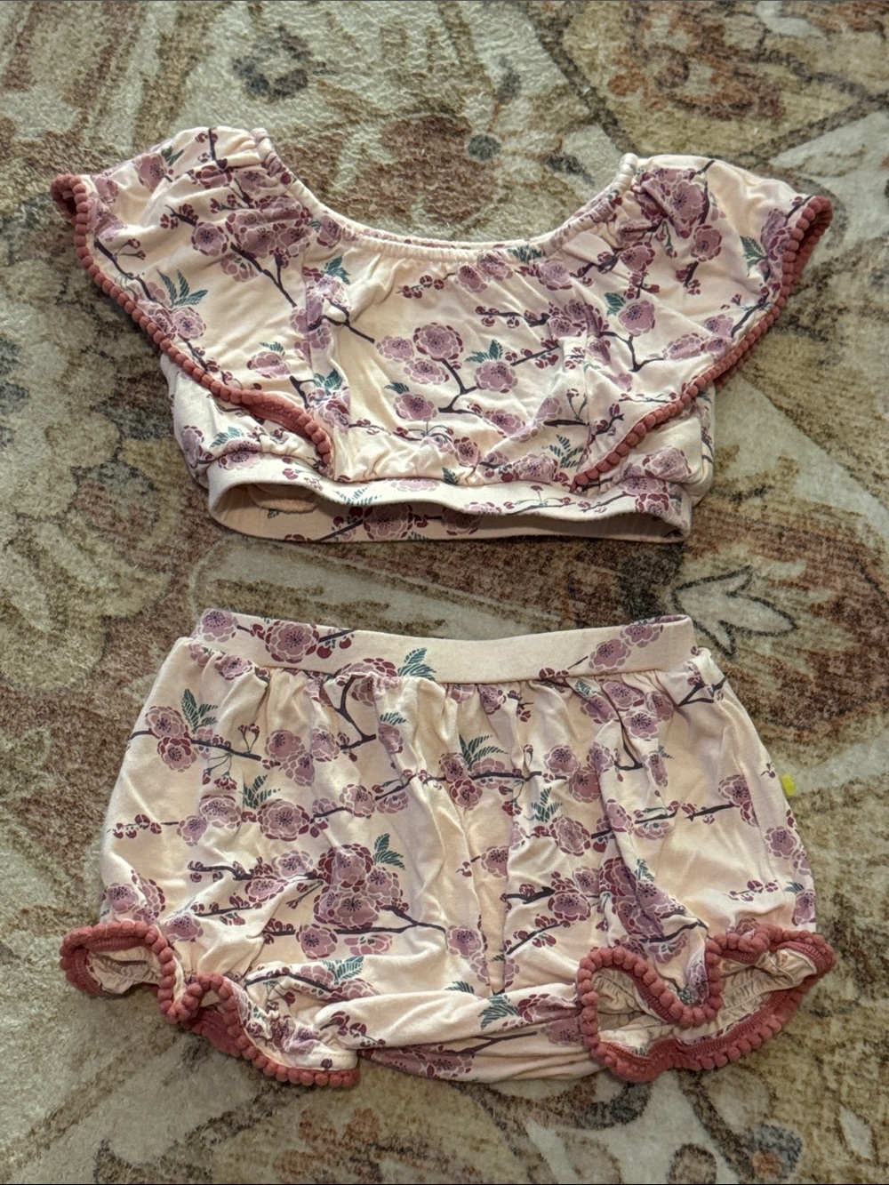 Kate Quinn Cherry Blossoms Sunsuit